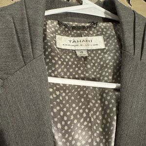 Tahari Classic Gray Blazer